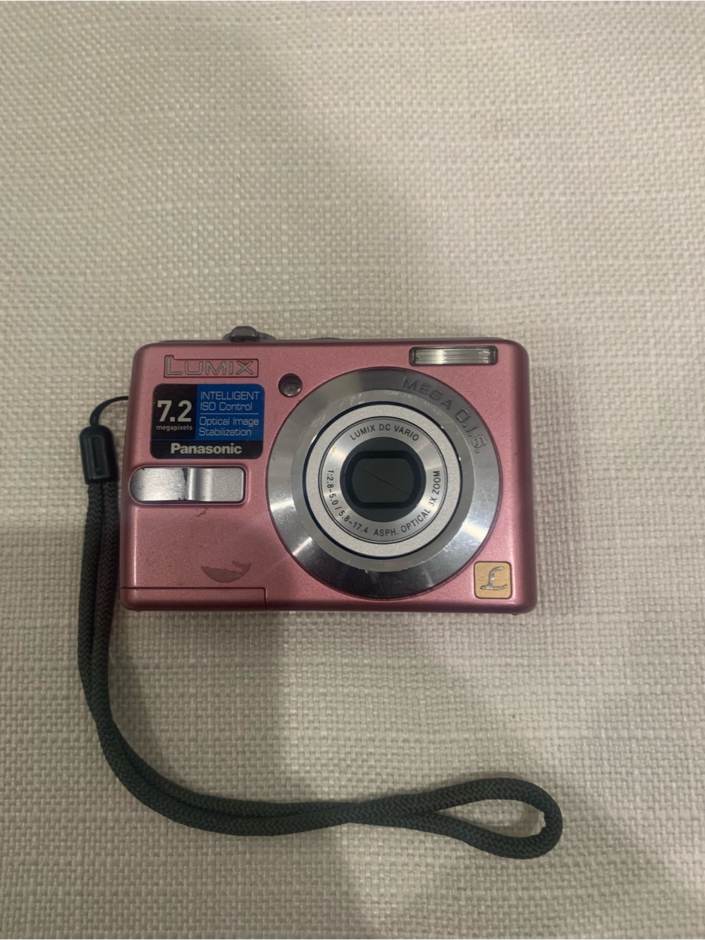 Panasonic Lumix DMC-LS75 Digital Camera in Metallic Pink ✨